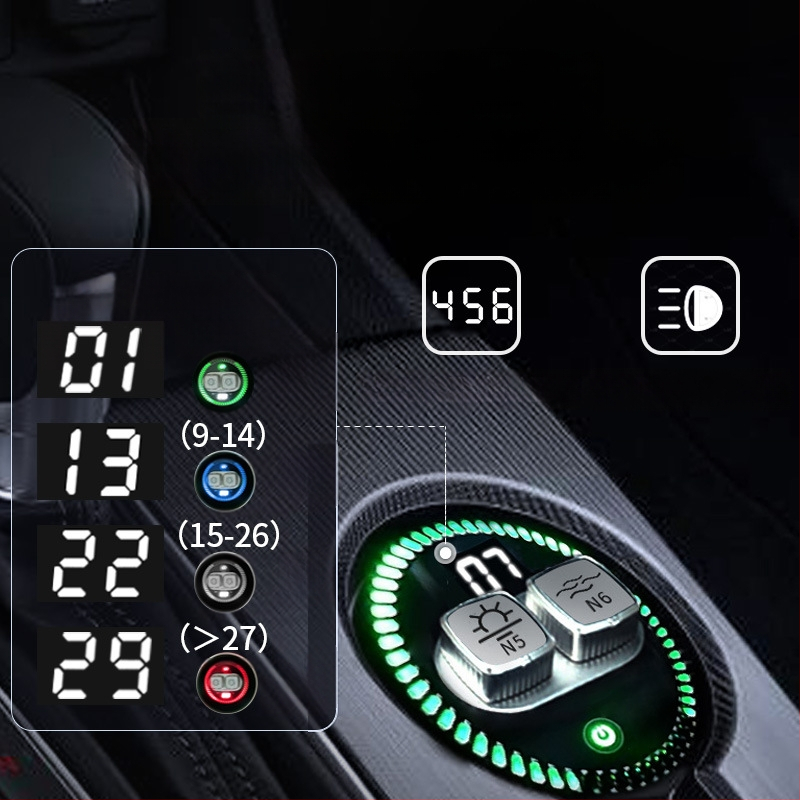 Kelaifu automobilska aromaterapija, skriveni dvostruki miris, elektronički difuzor, dugotrajni miris, uklanjanje mirisa, pročišćavanje zraka s negativnim ionima