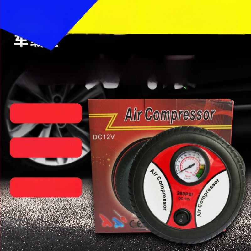 Prijenosna 12V automobilska pumpa za pneumatike, višenamjenska električna pumpa s digitalnim prikazom