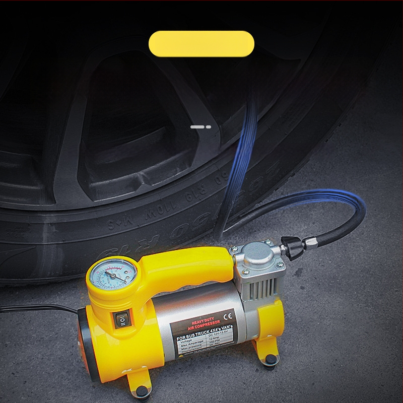 Električna pumpa za auto gume, 3-u-1, s LED svjetlom, 150 PSI