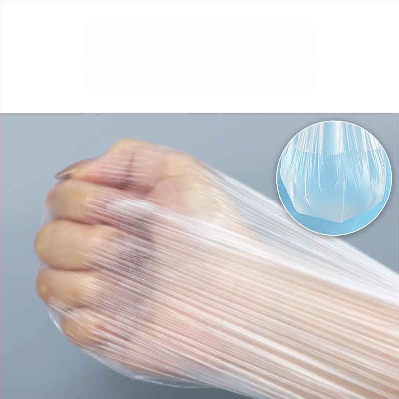 Elastična vrećica za kupanje sa šnalom, jednokratna, plastični poklopac za kadu, za hotele i putovanja