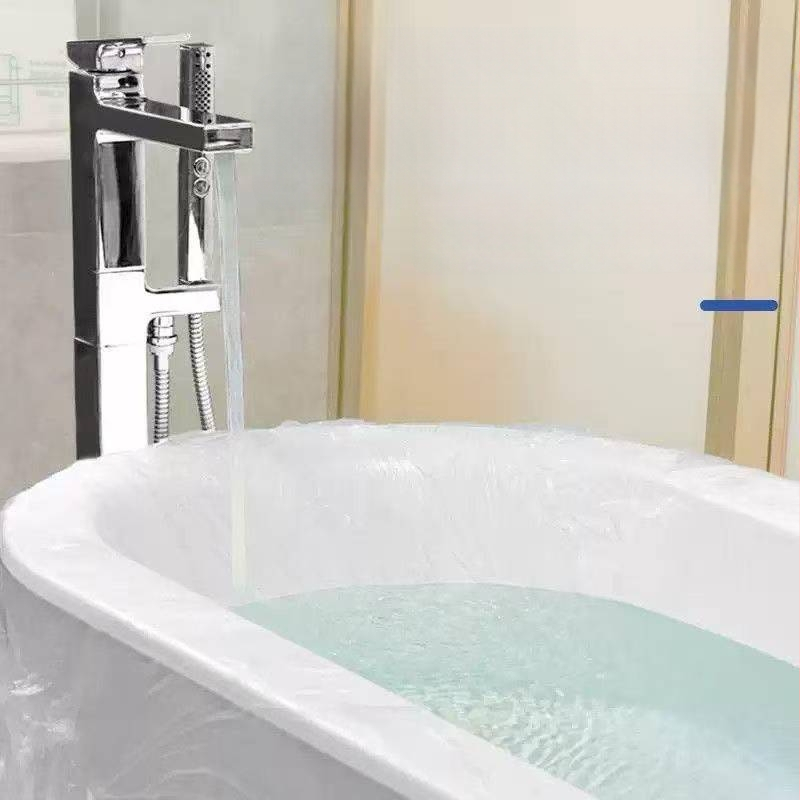 Ekstra velika jednokratna folija za kupanje u termalnim izvorima — poklopac za dvostruku hotelsku kadu, debeli plastični film
