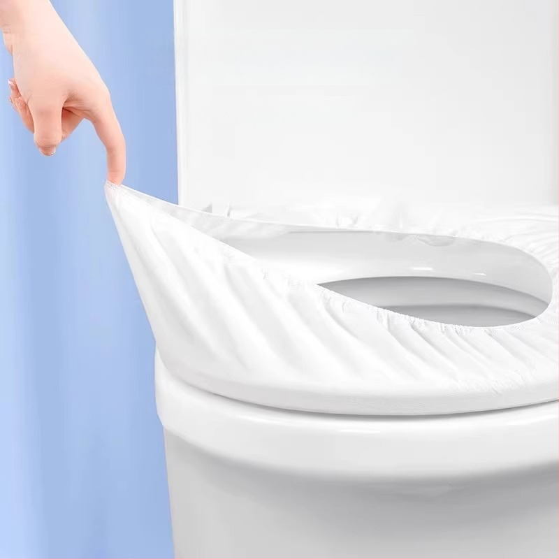 Jednokratna podloga za sjedalo WC-a, pojedinačno pakirana, potpuno prekrivanje, za putovanja