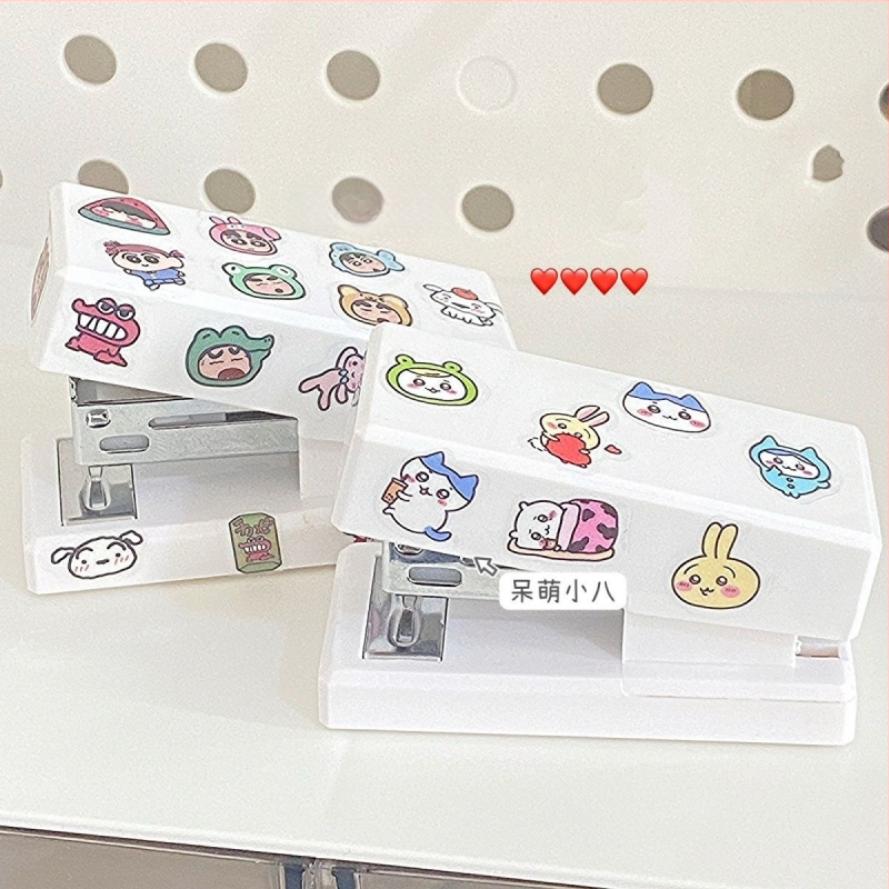 Slatka mini spajalica sa Shin-Chan i Chiikawa – DIY crtani film, kompaktno, za učenike