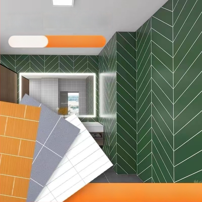 SPC zidni panel od kamena‑kristala za renovaciju kupaonice, dekorativni zidni panel, vodootporan i vatrootporan