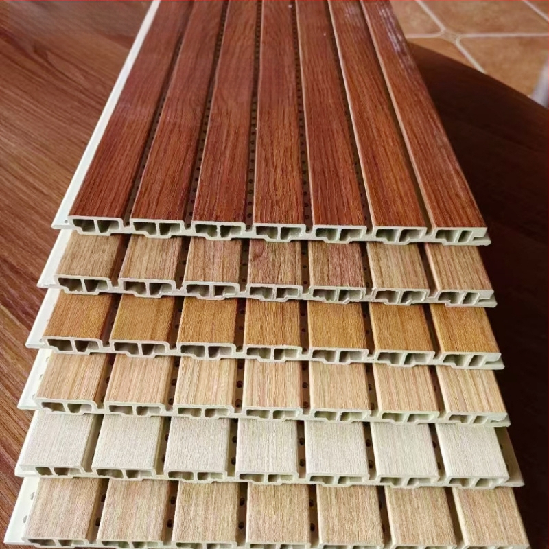Zvučno apsorbirajući zidni paneli od vlakana bambusovog drva, dimenzije 210×12 cm, za konferencijske sobe, moderni minimalistički dizajn, na zid, vodootporni
