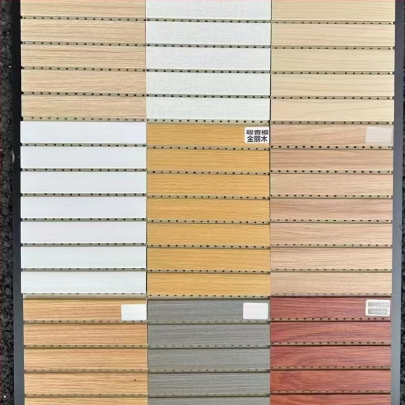 Zvučno apsorbirajući zidni paneli od vlakana bambusovog drva, dimenzije 210×12 cm, za konferencijske sobe, moderni minimalistički dizajn, na zid, vodootporni