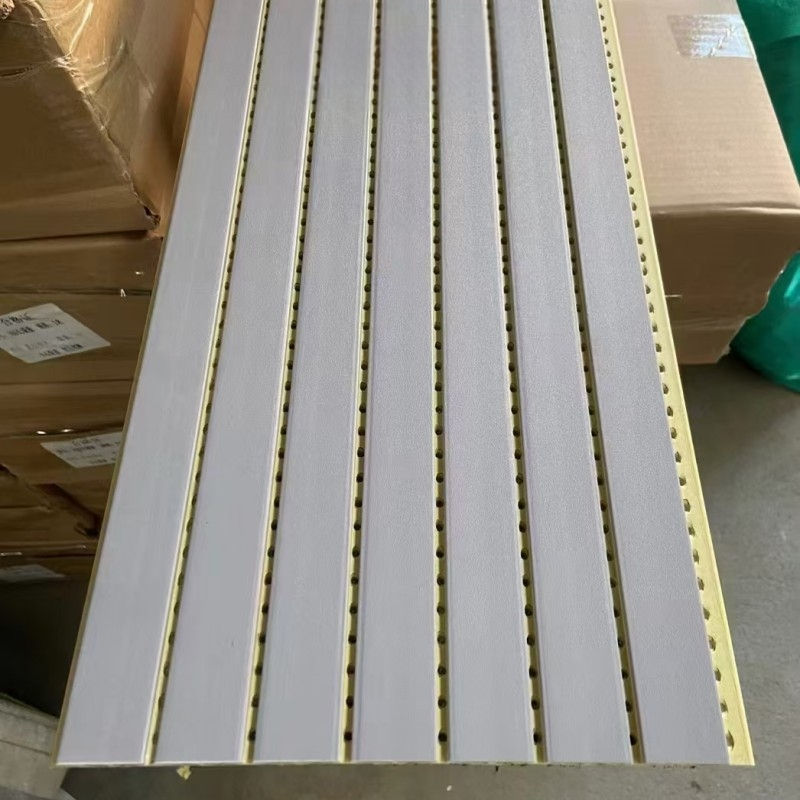Zvučno apsorbirajući zidni paneli od vlakana bambusovog drva, dimenzije 210×12 cm, za konferencijske sobe, moderni minimalistički dizajn, na zid, vodootporni
