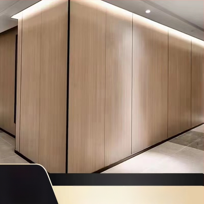 Zidni panel od vlakana bambusa s drvenim furnirom, otporan na udarce
