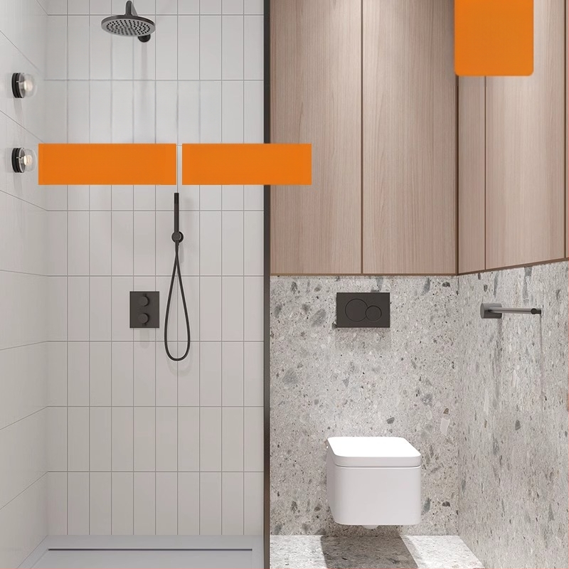 SPC kamenokristalna zidna ploča za renovaciju hotelske kupaonice, vodootporna, bez šavova, vatrootporna
