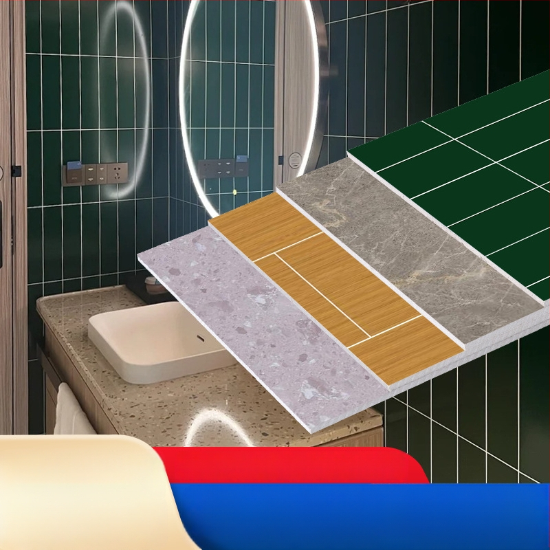 SPC kamen-kristalni zidni panel za kupaonicu – vodootporan, otporan na požar, imitacija porculana za hotele i smještaje