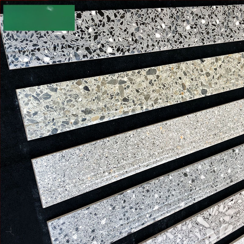 Europski stil pločice za prag s imitacijom mramora, cementne pločice za dnevni boravak i blagovaonu, PVC, 100x800 mm