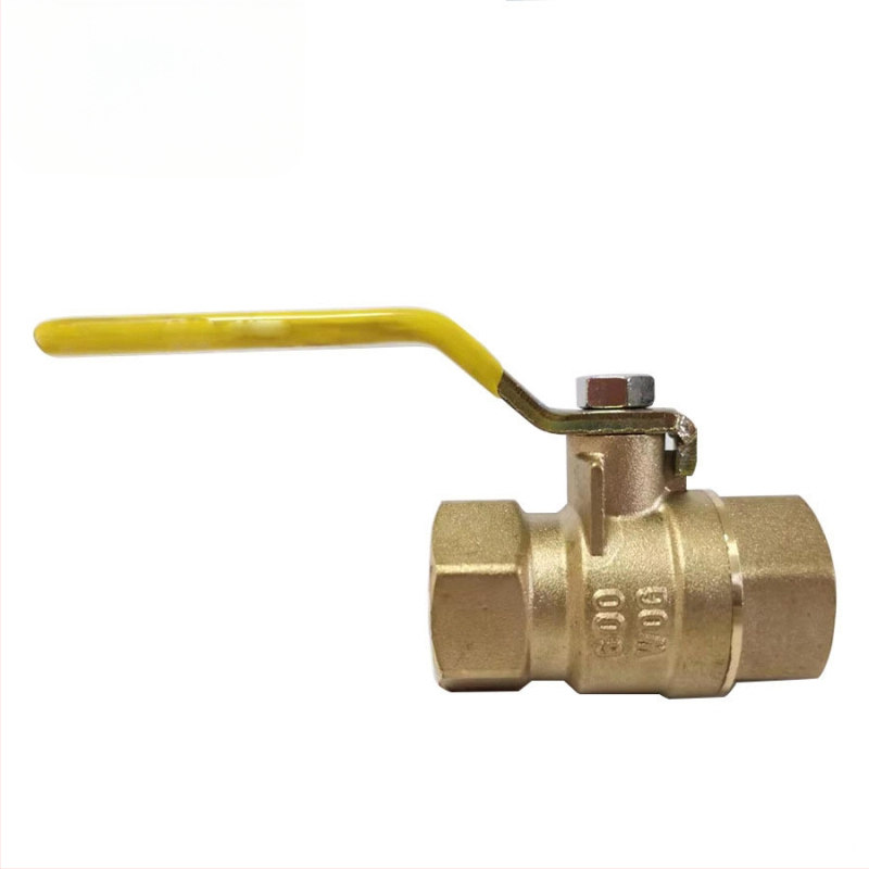Guangjin Metal Products 600WOG mesingi kuglični ventil, američki standard, NPT navoj