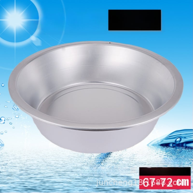 Jinxi hliníková retro misa na pranie a umývanie zeleniny, pevná konštrukcia, 67 cm