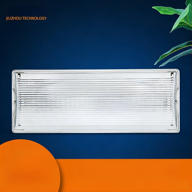 LED аварийна лампа за пожарна безопасност, индикаторна светлина, презареждаща се, IP65, три защитни режима