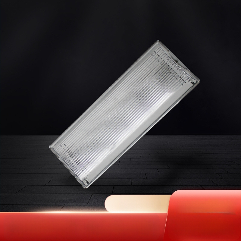 LED аварийна лампа за пожарна безопасност, индикаторна светлина, презареждаща се, IP65, три защитни режима