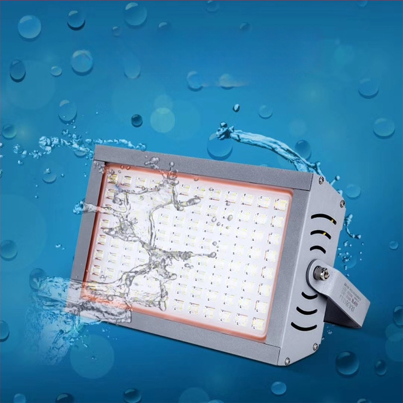 200W LED kültéri flood lámpa – vízálló, robbanásbiztos, porálló, IP65, alagutakhoz és udvarokhoz