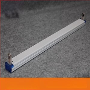 1,2 m T8 összecsukható lámpatartó, átlátszó kristály LED keret, 40×22 mm