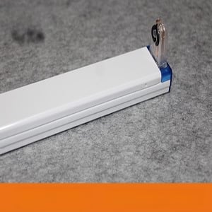 1,2 m T8 összecsukható lámpatartó, átlátszó kristály LED keret, 40×22 mm
