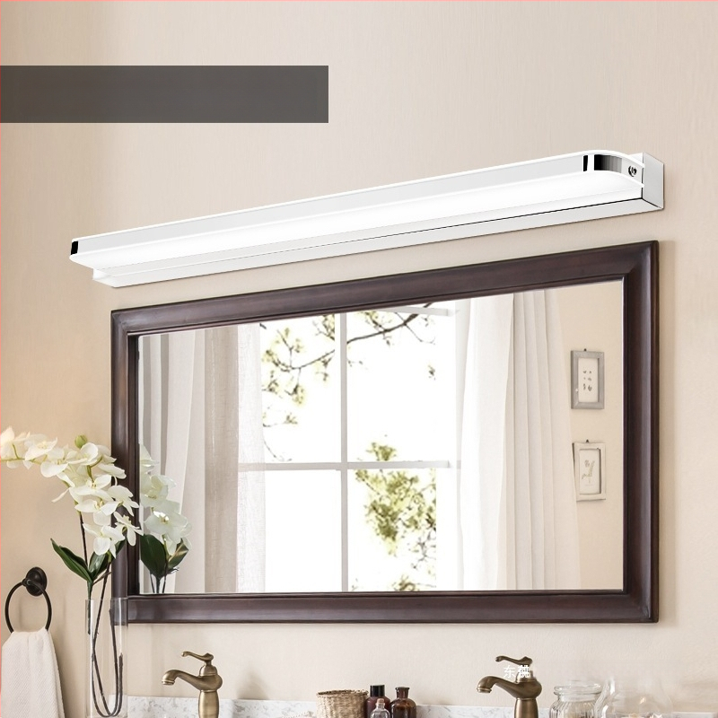 LED tükörfény fürdőszobába, vízálló és páramentes, modern minimalist stílus