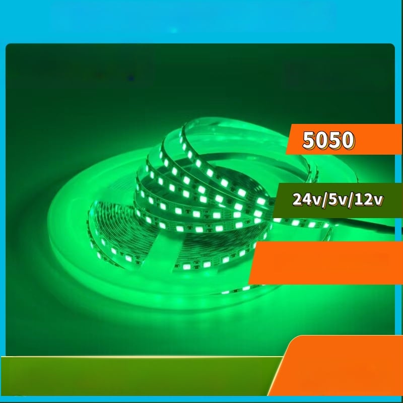 5mm широка 5050 RGB LED лента, променя цвета, тясна версия, градиентно мигане и дишащ LED реквизит за сценични изпълнения