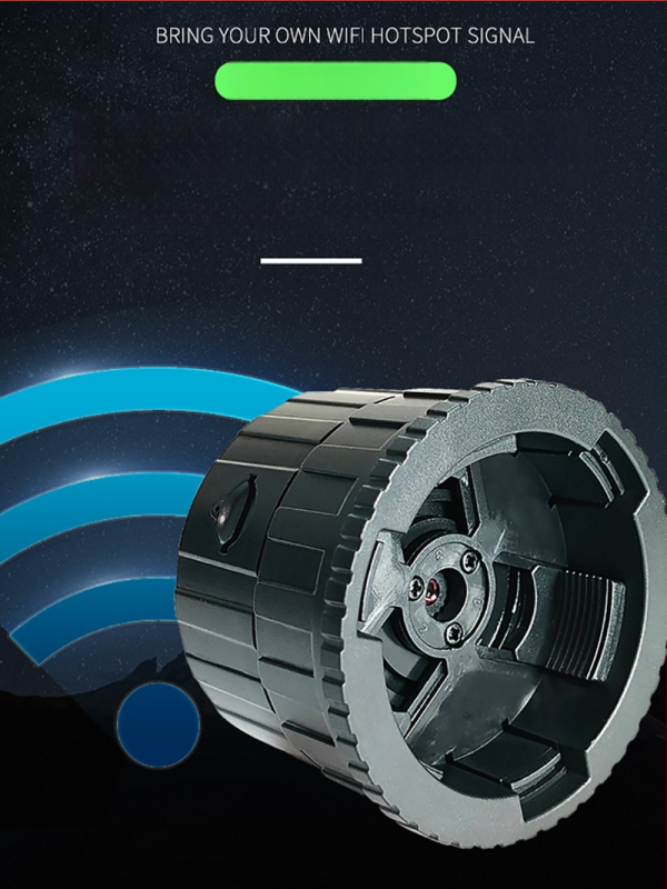 Монокулярен телескоп за наблюдение на птици с безжично Wi-Fi свързване към смартфон и 2K електронен окуляр