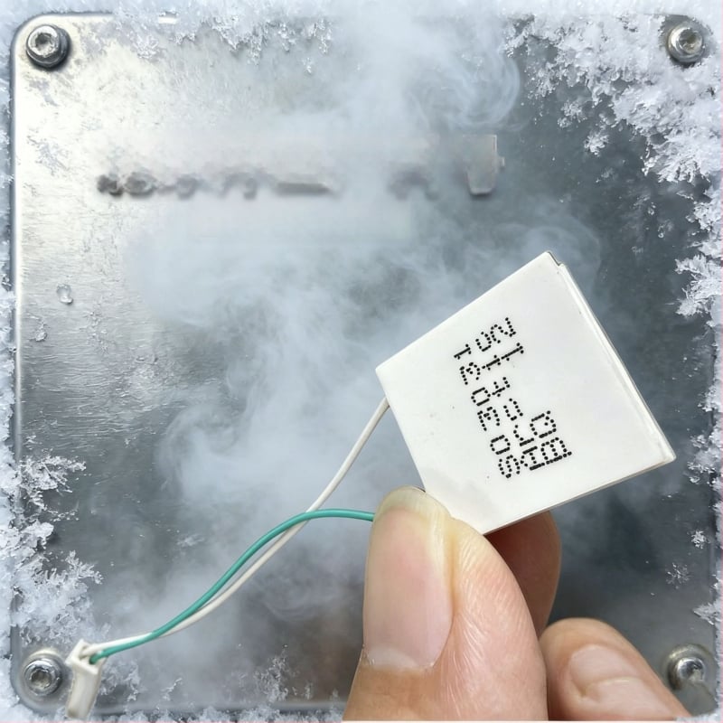 Északi-óceán TEC félvezető hűtőchip, 3V3A, 20×20 mm, ipari osztály, nagy hőmérséklet-különbség, 0 °C alatt működik