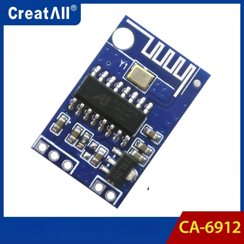 CA-6912 12V Bluetooth μοντέλο ήχου, ενισχυτική πλακέτα Bluetooth 5.0 δέκτης