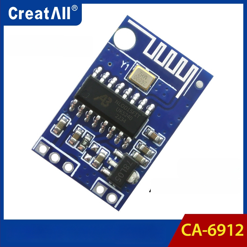CA-6912 12V Bluetooth μοντέλο ήχου, ενισχυτική πλακέτα Bluetooth 5.0 δέκτης