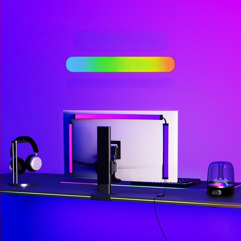 RGB LED лента за монитор със синхрон на светлината с екрана