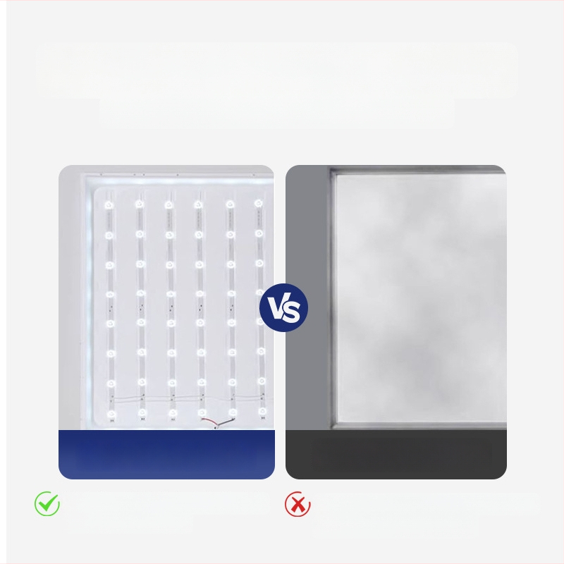 Integrált mennyezeti LED panel 600x600, 60x60 cm, 28 LED, IP44, vas ház, 220V, 3000/4000/6000K, 60W