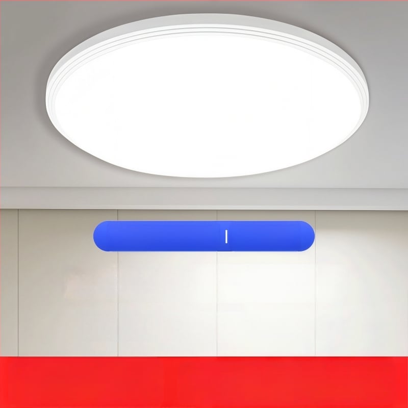 Úplne uzavreté LED stropné svetlo, ultra tenké, moderný minimalistický štýl, pre spálňu, balkón a kúpeľňu, ochrana očí, okrúhle hlavné svetlo