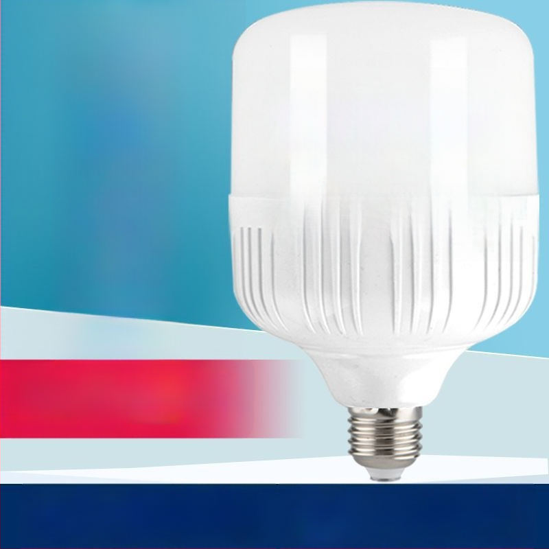 Οικιακή LED λάμπα υψηλής ισχύος με βάση E27, προστασία ματιών, εξοικονόμηση ενέργειας, λευκό φως, IP66, αλουμινένιο σώμα, PC σκιά, 30–40W, 220V, μη ρυθμιζόμενη