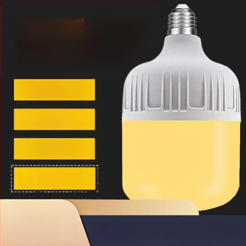 Λάμπα LED E27 για οικιακή και επαγγελματική χρήση, εξοικονόμηση ενέργειας, ανθεκτική, φωτεινό ζεστό φως, χαμηλή κατανάλωση