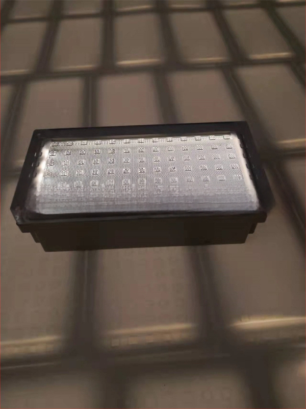 Ηλιακές πλάκες δαπέδου 200x100 mm LED φωτιστικό ενδοδάπεδο για αυλή με γκαζόν