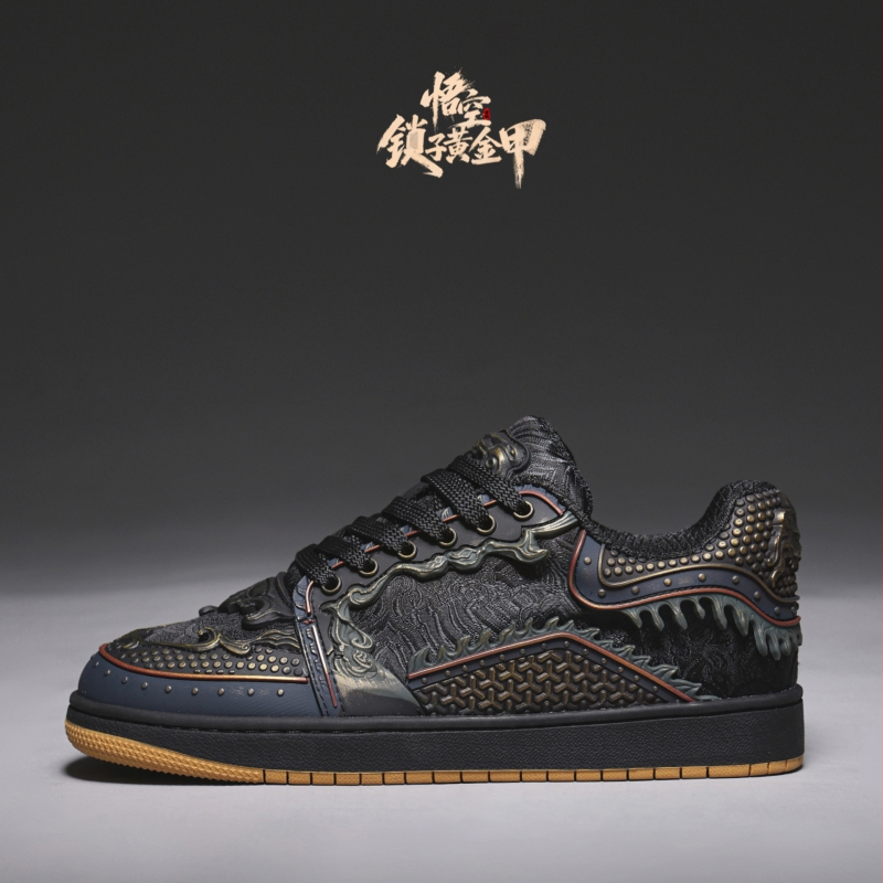 Sneakers Wukong Red Demon King, leto 2026, čínskeho štýlu casual pánske tenisky, nízky profil