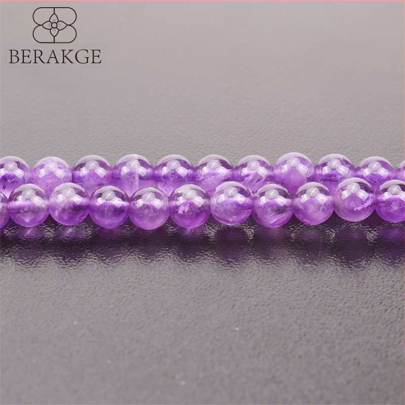 Mărgele din agate naturale albe, agate negre și ametist, 6/8 mm, pentru bijuterii DIY – bile rotunde