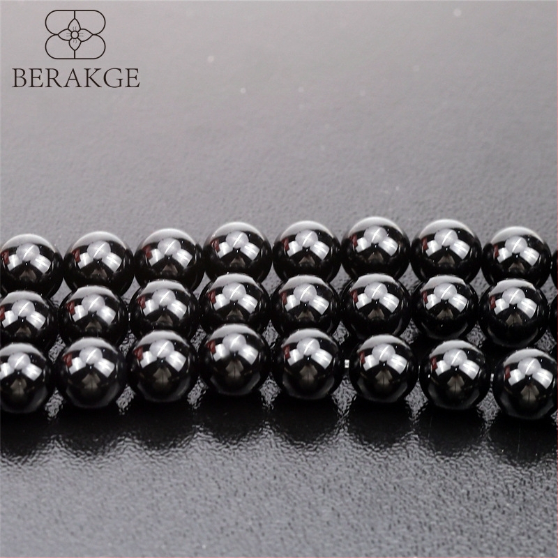 Mărgele din agate naturale albe, agate negre și ametist, 6/8 mm, pentru bijuterii DIY – bile rotunde