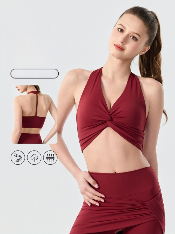Športová podprsenka all-in-one pre fitness s tlmením otrasov, pilates a jogu