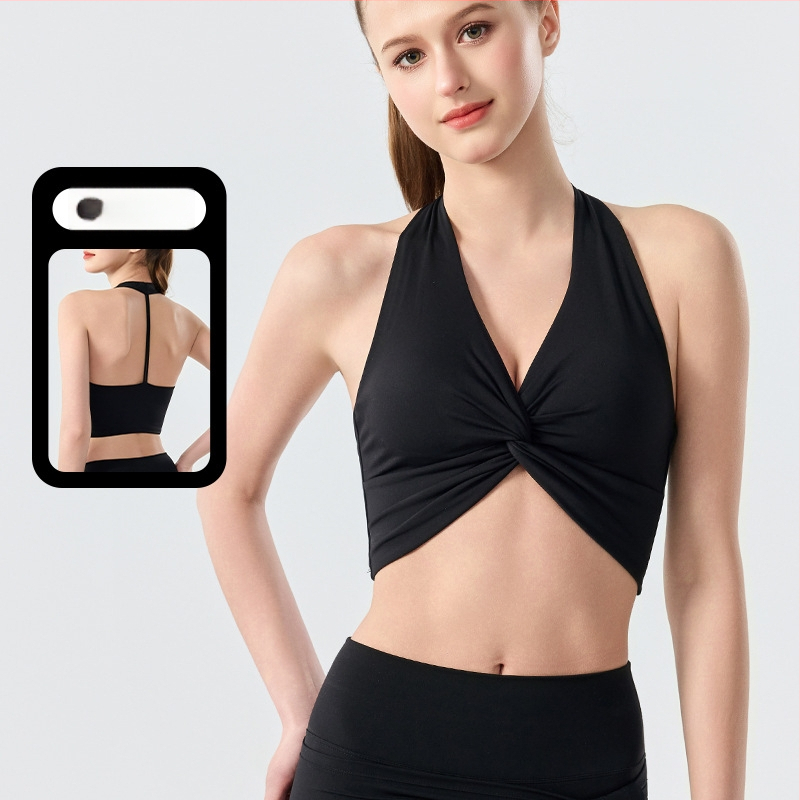 Športová podprsenka all-in-one pre fitness s tlmením otrasov, pilates a jogu