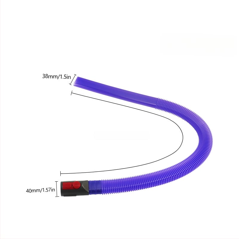 Dyson V7-V15 аксесоари за прахосмукачка: тръба за почистване на сушилня и плоска дюза за почистване в тесни пространства