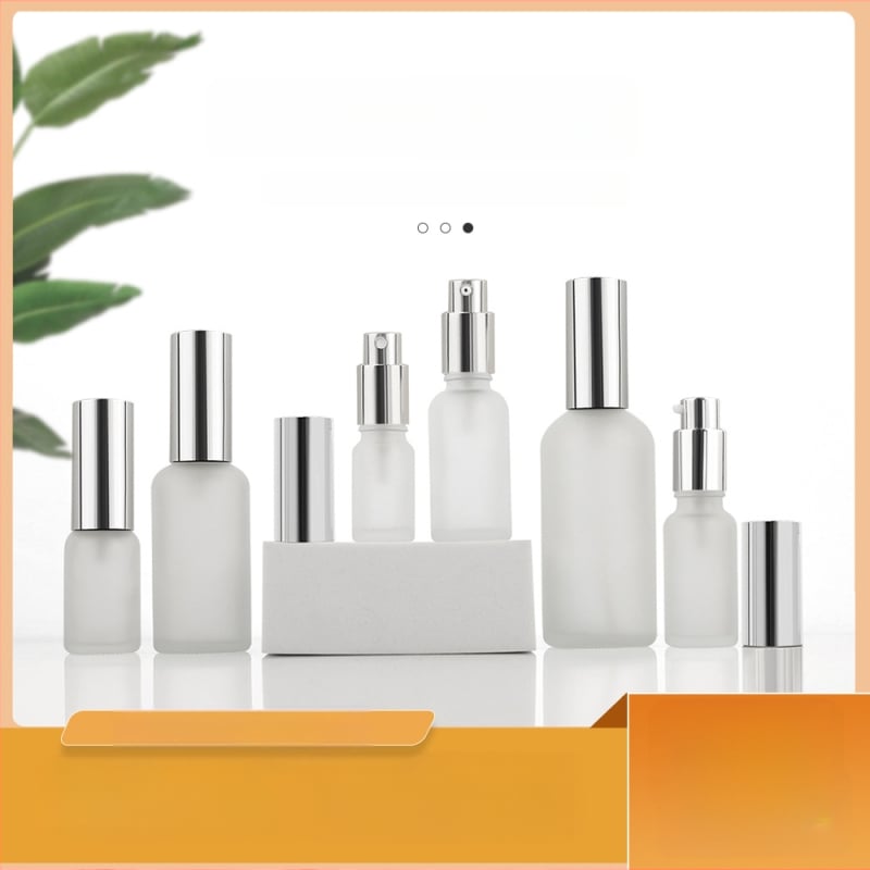 Матово стъклено шише за етерично масло, 5–100 ml, пръскалка, пробник парфюм