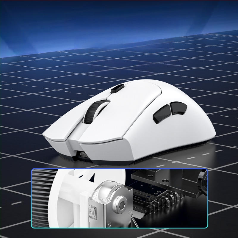 S260 mouse optic Bluetooth, ușor 59 g, dual‑mode, pentru birou și gaming