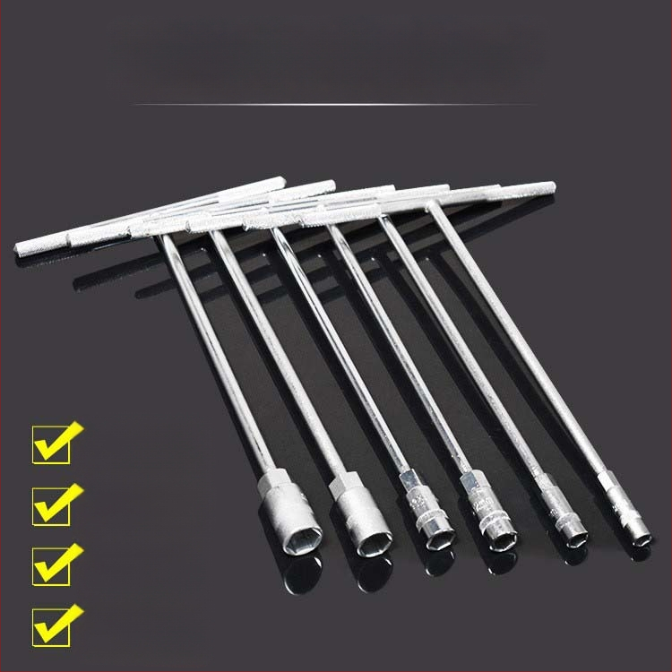 Set chei hex externe cu priză în formă de T, 6-19 mm