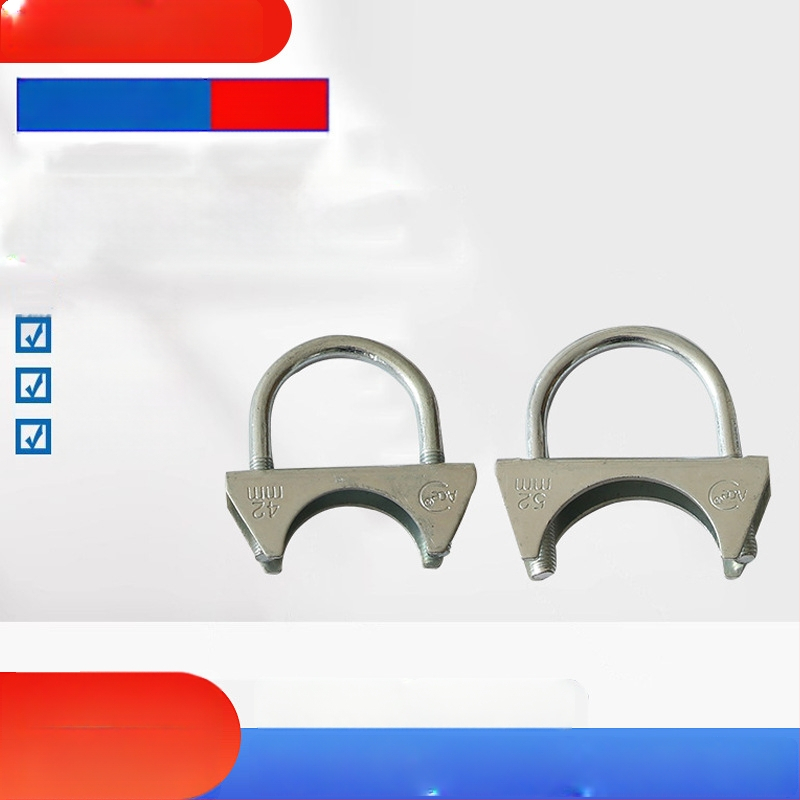 Galvanizált kipufogócső bilincs, Ø26 mm