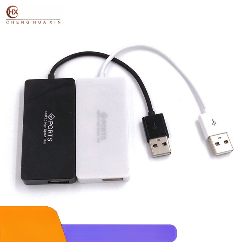 Ultra vékony USB 2.0 hub négy porttal, kompakt dokkolóállomás