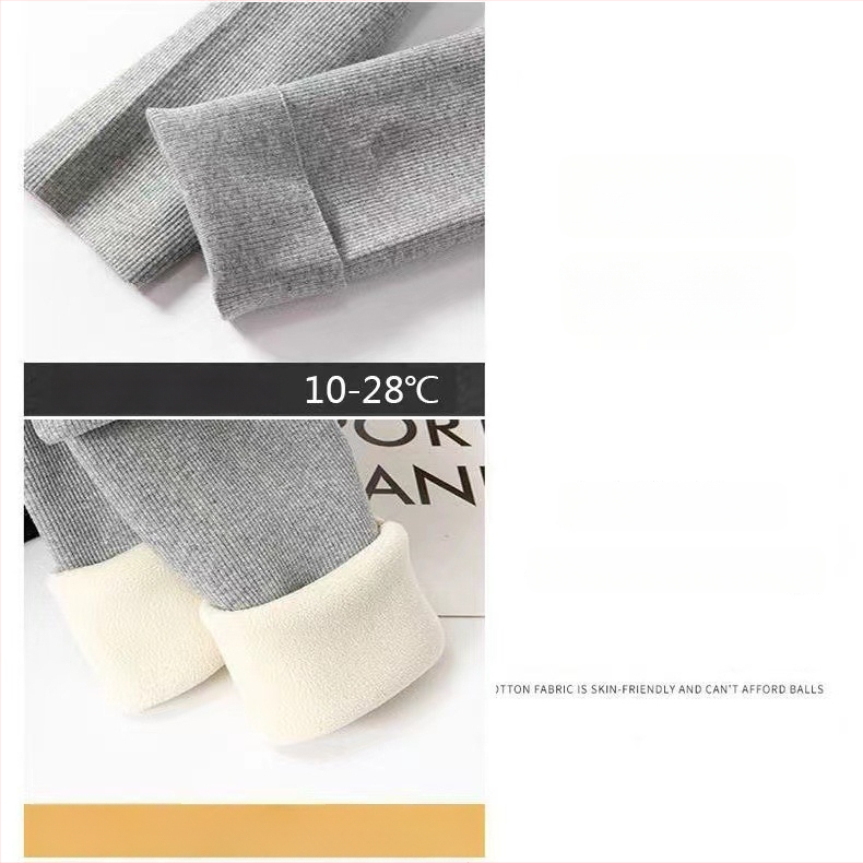 Női fleece-bevonatú leggings őszi-téli viseletre, meleg, karcsúsított fazon, hosszú, bolyhos fleece belső, mindennapi viselet.