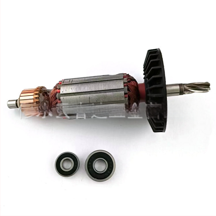 Armatur rotor elektromos kalapácshoz, 5-dents hajtónyomtékos tengely, 220–240V, Makita HR2440/HR2453 kompatibilis
