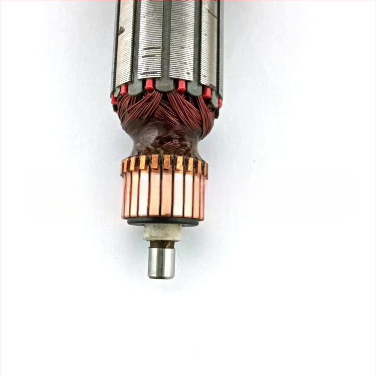 Armatur rotor elektromos kalapácshoz, 5-dents hajtónyomtékos tengely, 220–240V, Makita HR2440/HR2453 kompatibilis