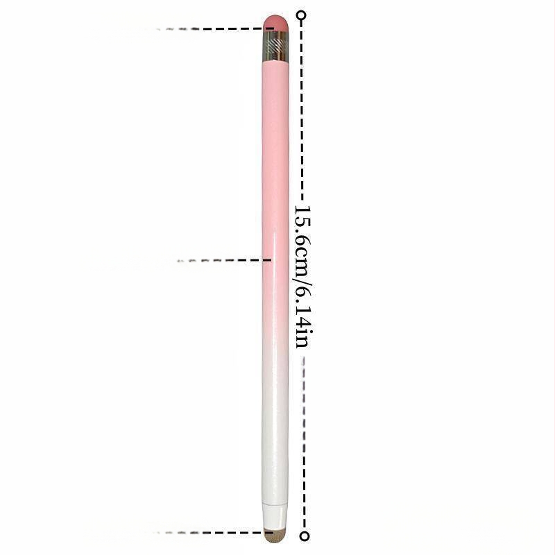 Gradient színű kettős fejű stylus okostelefonokra és táblagépekre – kapacitív rajz stylus