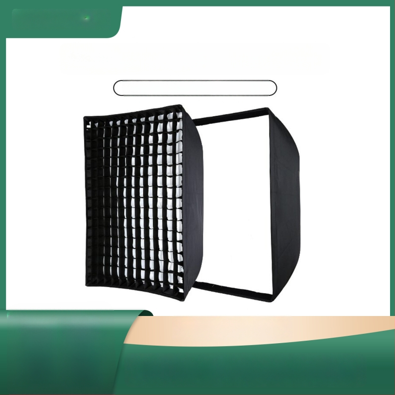 60x90 cm-es négyzet alakú softbox Bowens-montázzal élő közvetítéshez, rácsos fénydiffúzor stúdiófotózáshoz